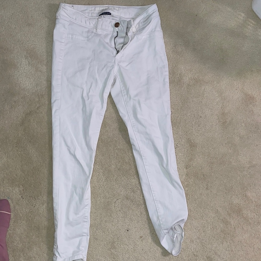 American eagle white jeans